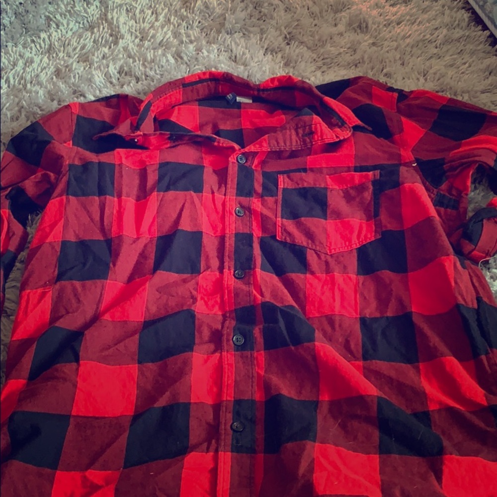 Checked h&m top